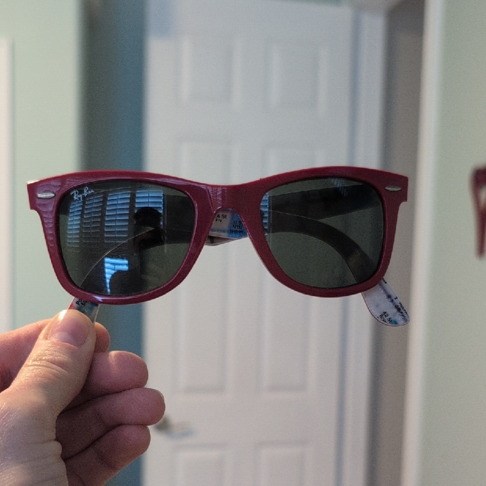 Ray-Ban Cherry Red Sunglasses